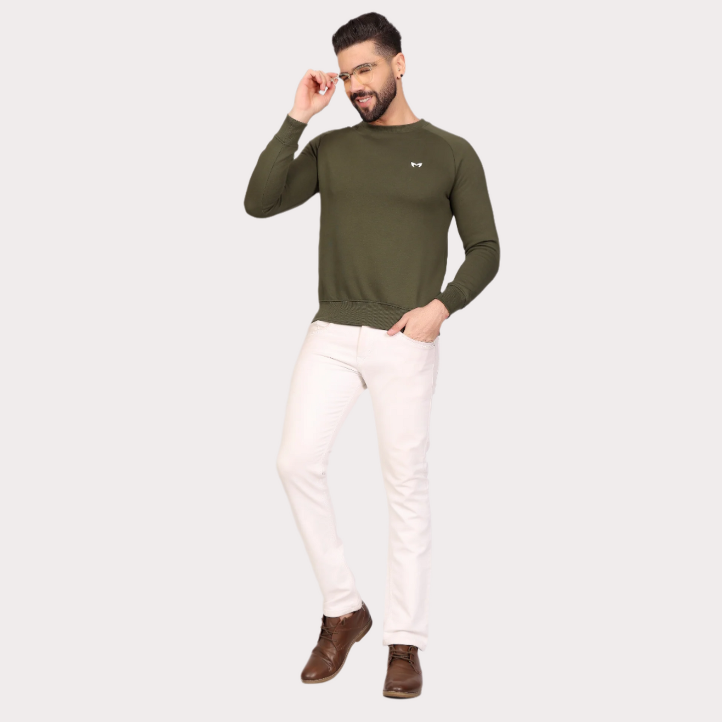 Round Neck Sweatshirt