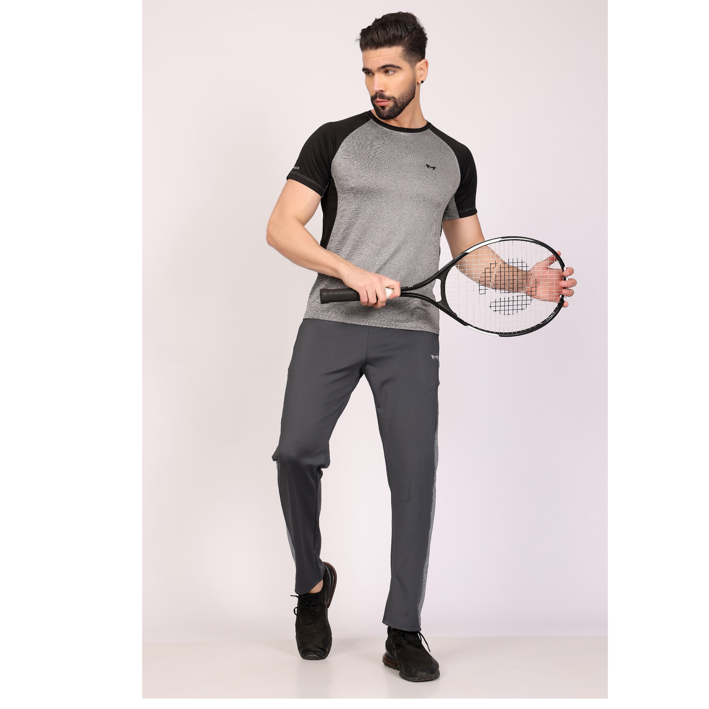Men's lower with grey panel