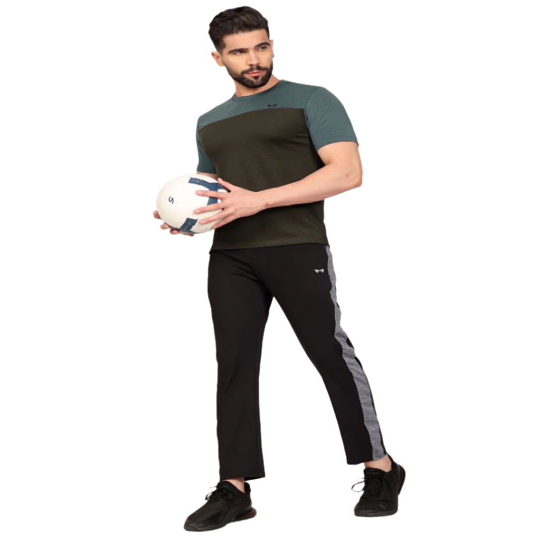 Men's lower with grey panel