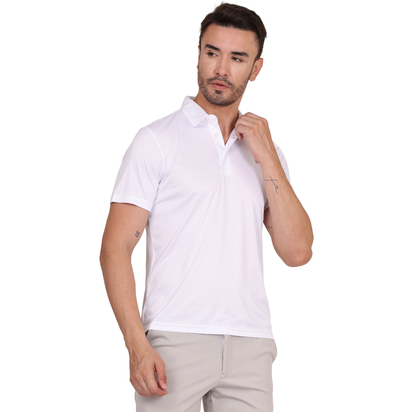 Men's Dry Fit Solid Polo